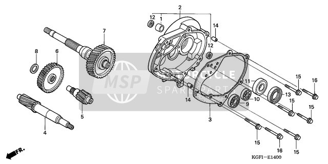 Honda NES150 2004 Transmission for a 2004 Honda NES150